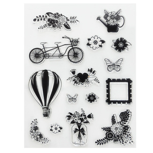 Tampons encreurs transparents en TPR, pour Album Photo, Scrapbooking, ateliers créatifs, vente en gros - Product Image 4