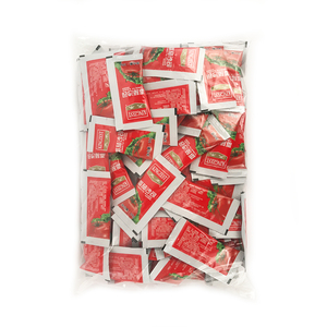 Wholesale Bulk High Quality Tomato Sauce Tomato Paste Ketchup Sachet Halal Bags