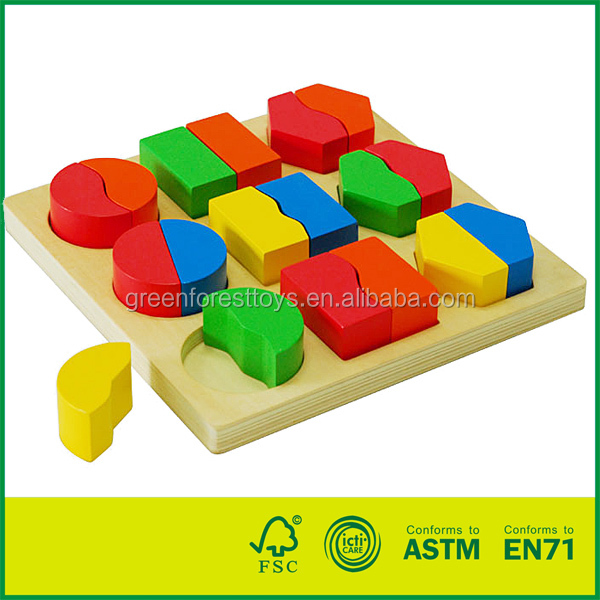 Дети красочный обучающие образовательных деревянная игрушка