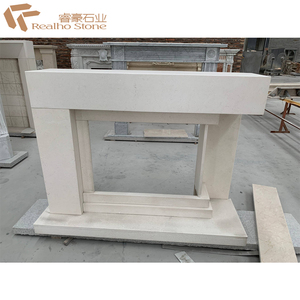 Đá Cẩm Thạch nhân tạo Cực Trắng Trang Trí Nội Thất Lò Surround - Product Image 2