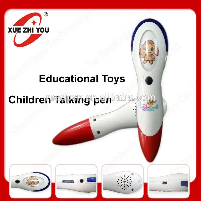 <XZY>la fábrica de shenzhen de la pluma hablando educativos de bebé de juguete juguetes calientes para la navidad 2015