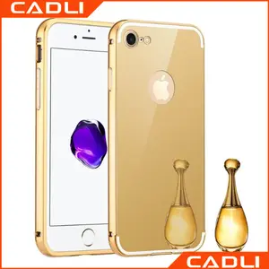 2017 Forro protector de aluminio Resistente a caída para iphone 7 7plus celulares