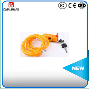 Eco-friendly superior <span class=keywords><strong>bicicleta</strong></span> <span class=keywords><strong>de</strong></span> la seguridad personalizado bloqueo <span class=keywords><strong>de</strong></span> cable <span class=keywords><strong>de</strong></span> alambre <span class=keywords><strong>de</strong></span> acero - Product Image 1
