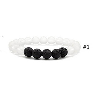 천연 라바스톤 아로마 디퓨저 원석 팔찌 JBS9757 - Product Image 2