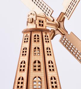Lắp ráp ngàn nắng <span class=keywords><strong>3D</strong></span> ghép hình câu đố giáo dục Hà Lan cối xay gió giá rẻ <span class=keywords><strong>3D</strong></span> câu đố bằng gỗ - Product Image 2