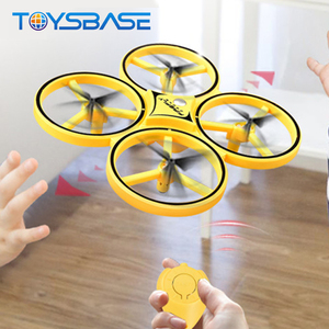 Drone RC UFO Mainan Remote Kontrol 2.4G, Drone Induksi Gerakan - Product Image 1