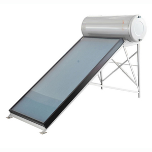 Système de chauffe-eau solaire <span class=keywords><strong>thermodynamique</strong></span> à plaque plate intégrée Tuyau en cuivre sous pression <span class=keywords><strong>Panneau</strong></span> de capteur solaire Chrome noir - Product Image 6
