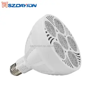 Bombilla Led E27 Par38 de 5000lm 60w, foco Led Par38 de alta potencia 60w para reemplazo de bombilla halógena de 100w