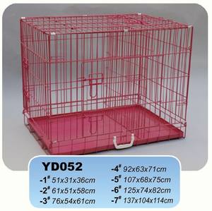 Fabrika toptan kolay monte dayanıklı Metal köpekler için evcil hayvan kafesi farklı boyutları - Product Image 2