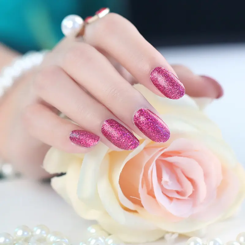 Huizi Fashion nail wraps 2024 autocollant métallique pour ongles laque autocollant pour ongles