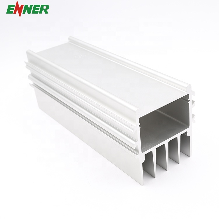 Индивидуальные 6063 Алюминиевые экструзионные профильные детали экструдированный радиатор