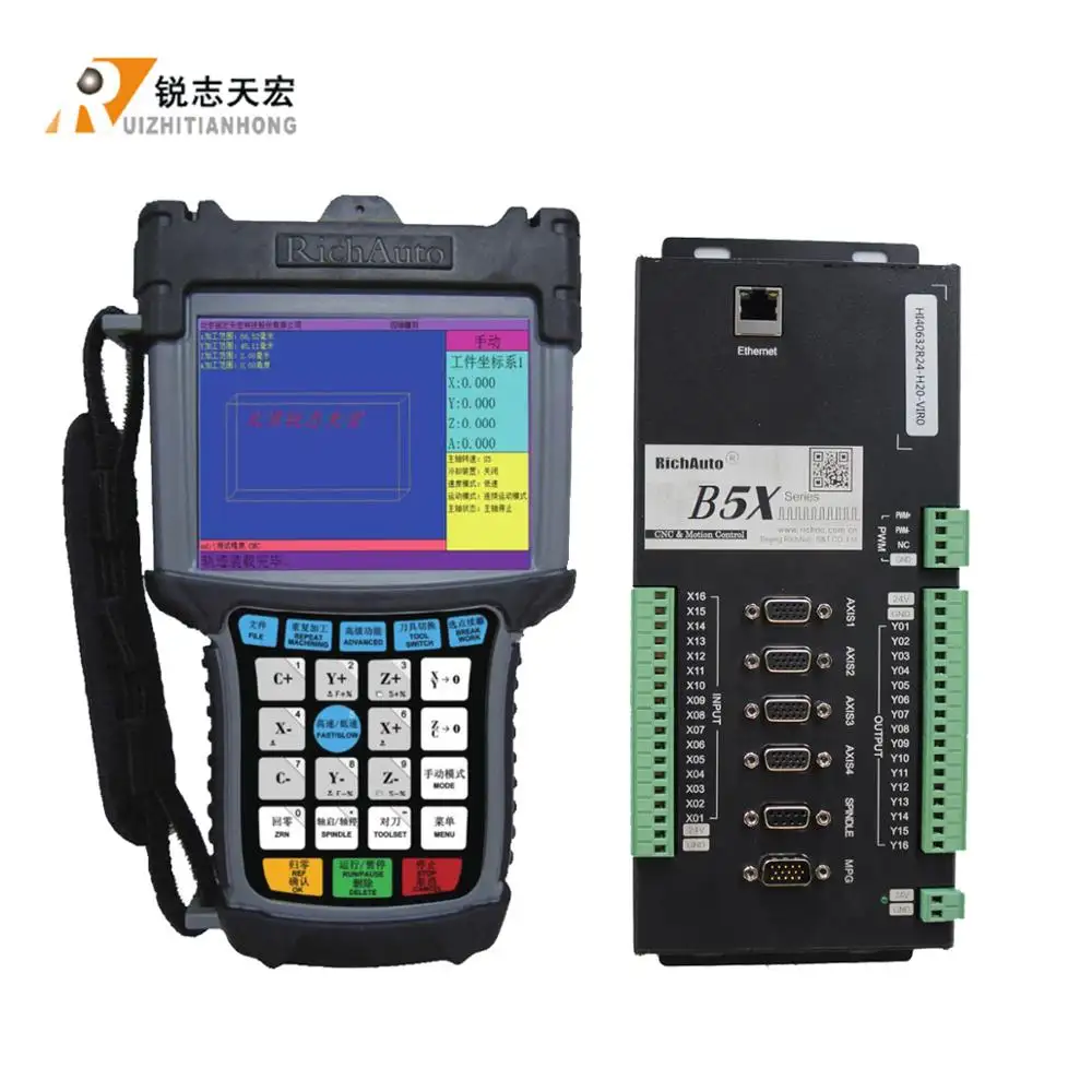 RICHAUTO DSP CONTROL SYSTEM for 3 axis cnc router B15E / B55E / A15E