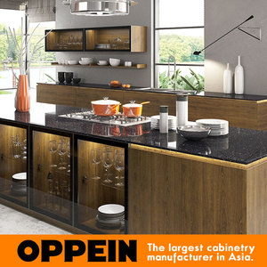 Nouveau design pour le verre oppein <span class=keywords><strong>face</strong></span> portes d'armoires de <span class=keywords><strong>cuisine</strong></span> - Product Image 3