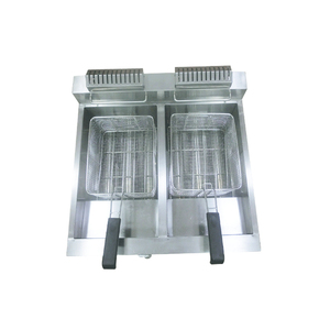 <span class=keywords><strong>Friteuse</strong></span> à <span class=keywords><strong>gaz</strong></span> de comptoir commerciale de 16 <span class=keywords><strong>litres</strong></span> en acier inoxydable, GPL ou <span class=keywords><strong>gaz</strong></span> naturel, avec thermostat - Product Image 4