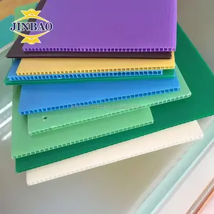 JINBAO hollow board-láminas de plástico corrugado para techos, pp, precio bajo