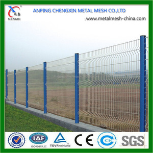 Chine vente chaude clôture grillagée / <span class=keywords><strong>vert</strong></span> vinyle enduit treillis métallique soudé clôture - Product Image 3