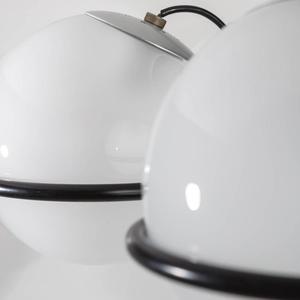 Lámpara de Techo Antigua Gino Sarfatti 2042, Contemporánea, de Vidrio Blanco y Hierro, Ahorro de Energía, Vintage, Moderna, Decorativa, 110-240V - Product Image 4