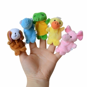 Bộ 10 Con Rối Ngón Tay Nhồi Bông Ngộ Nghĩnh MOQ Nhỏ Bán Chạy Bán Sỉ - Product Image 3