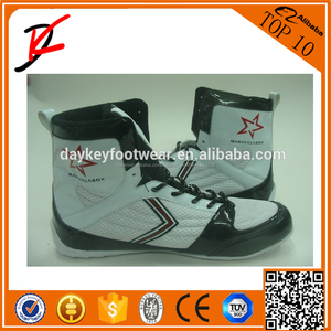 Zapatos lado del ring de boxeo Diablo Alto-Top Botas Kickboxing la gimnasia del <span class=keywords><strong>entrenamiento</strong></span> zapatillas de deporte - Product Image 1