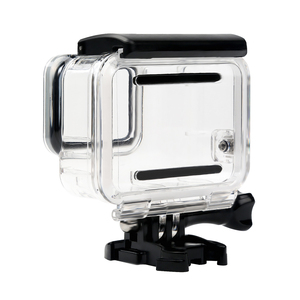 Teyes-coque étanche pour <span class=keywords><strong>GoPro</strong></span>, étui de protection pour <span class=keywords><strong>Gopro</strong></span> <span class=keywords><strong>Hero</strong></span> <span class=keywords><strong>7</strong></span> blanc et argent - Product Image 4