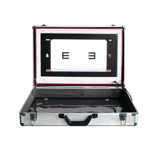 顶级品质最受欢迎的 VC-12 便携式手机验光盒 21.5英寸 LCD 眼图