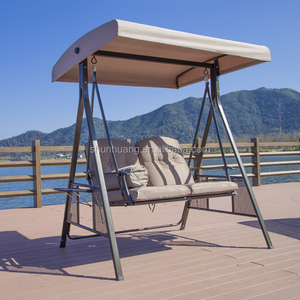 Nouvelle arrivée Lit suspendu de loisirs en métal <span class=keywords><strong>avec</strong></span> <span class=keywords><strong>toit</strong></span> Meubles d'extérieur - Product Image 3