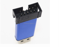 Simulador Sunstar ST-Link V2 STM8/STM32, Herramienta de Programación, Cumple con RoHS, Garantía de 90 Días, Embalaje Sellado