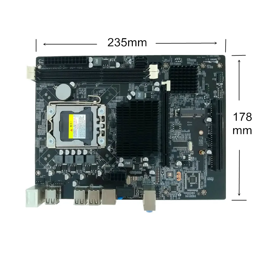 scheda madre intel x58 supporto lga1366 ddr3 dual core buona prestazione scheda madre
