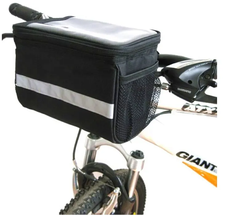 Bolsa para manillar de bicicleta, personalizada, barata, gran oferta