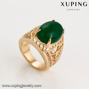 14731 مجوهرات الأزياء خواتم الاصبع ، المرأة 18k الذهب الزركون خواتم حجر واحد تصاميم - Product Image 4