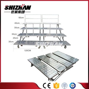 Event Mobile Chorus Stage Choral Riser-Etapa de coro plegable de aluminio - Product Image 2