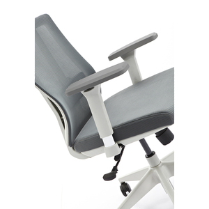 Poltrona Direzionale Moderna di Alta Qualità con Braccioli Regolabili 3D, Sedia Ergonomica con Tessuto Resistente e Base in Alluminio per <span class=keywords><strong>Ufficio</strong></span> - Product Image 6