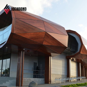 Panneau <span class=keywords><strong>composite</strong></span> en aluminium de style bambou pour façade - Product Image 5