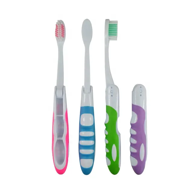 foldable brush portable travel toothbrush