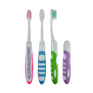 foldable brush portable travel toothbrush