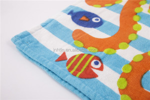 Pulpo Rosa niños poncho con capucha Toalla de playa - Product Image 4