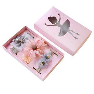 حار بيع 3 قطعة/المجموعة طفل الفتيات القطن لطيف عقال مطاطا معقود عقال الاطفال - Product Image 1