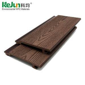 Precio barato impermeable ecológico exterior decorativa al aire libre compuesto WPC paneles de pared de <span class=keywords><strong>madera</strong></span> - Product Image 5