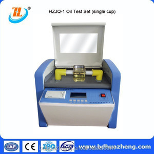 60kv 80kv 100kv <span class=keywords><strong>transformateur</strong></span> électrique d'huile isolante testeur pour mesurer la tension de claquage bdv - Product Image 5