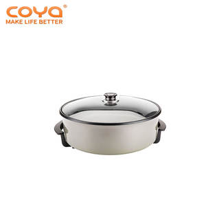 กระทะไฟฟ้าอเนกประสงค์ 1500 วัตต์ ทนทาน สำหรับทำพิซซ่า กระทะไฟฟ้าอเนกประสงค์ทำจากอะลูมิเนียม - Product Image 6