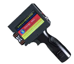 Verfallsdatum hand jet tij drucker barcode QR code manuelle handheld-tintenstrahldrucker