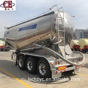 2019 kuru toz dökme çimento malzemesi Tanker yarı kamyon römorku üreticisi