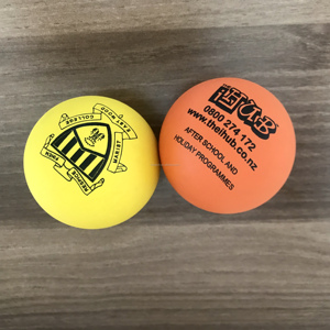 Factory Wholesale Cheap Sport Print Logo <strong>Squash</strong> Racquetball Black Style <strong>Mini</strong> Handballs Customized Rubber Bounce Ball - Product Image 4