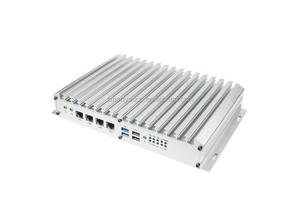 Мини-ПК 4 * LAN Intel Haswell U-series I3/I5/I7 CPU безвентиляторный встроенный мини-бокс ПК промышленный ПК NIS-H892 DP + DVI Full HD дисплей - Product Image 3