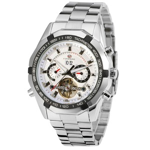 Forsining — montre automatique en acier inoxydable pour hommes, marque de luxe, couleur or, vente en gros, chinoise - Product Image 5