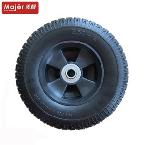 8-Zoll-Schaumwagenrad für Kinder Vollreifen Barrow Ersatzteile Solid <span class=keywords><strong>Caster</strong></span> Wheels - Product Image 4