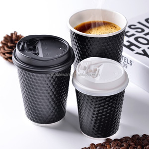 Gelato da parete per bicchieri di carta a doppia ondulazione ondulata - Product Image 3