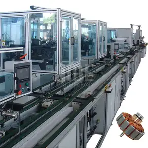 Ligne de fabrication pour moteur de machine à laver, haute efficacité pour mocn, 3 phases