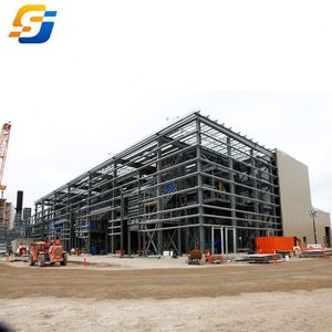 Bâtiment multi-étages <span class=keywords><strong>à</strong></span> ossature métallique, construction <span class=keywords><strong>de</strong></span> mur-rideau en <span class=keywords><strong>verre</strong></span>, bâtiments structurels en acier <span class=keywords><strong>à</strong></span> grande portée - Product Image 2