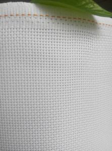<span class=keywords><strong>Classique</strong></span> Coton Réserve Brodé Aida Tissu Au Point <span class=keywords><strong>De</strong></span> Croix Point <span class=keywords><strong>De</strong></span> Croix, blanc, 14 Compter - Product Image 4